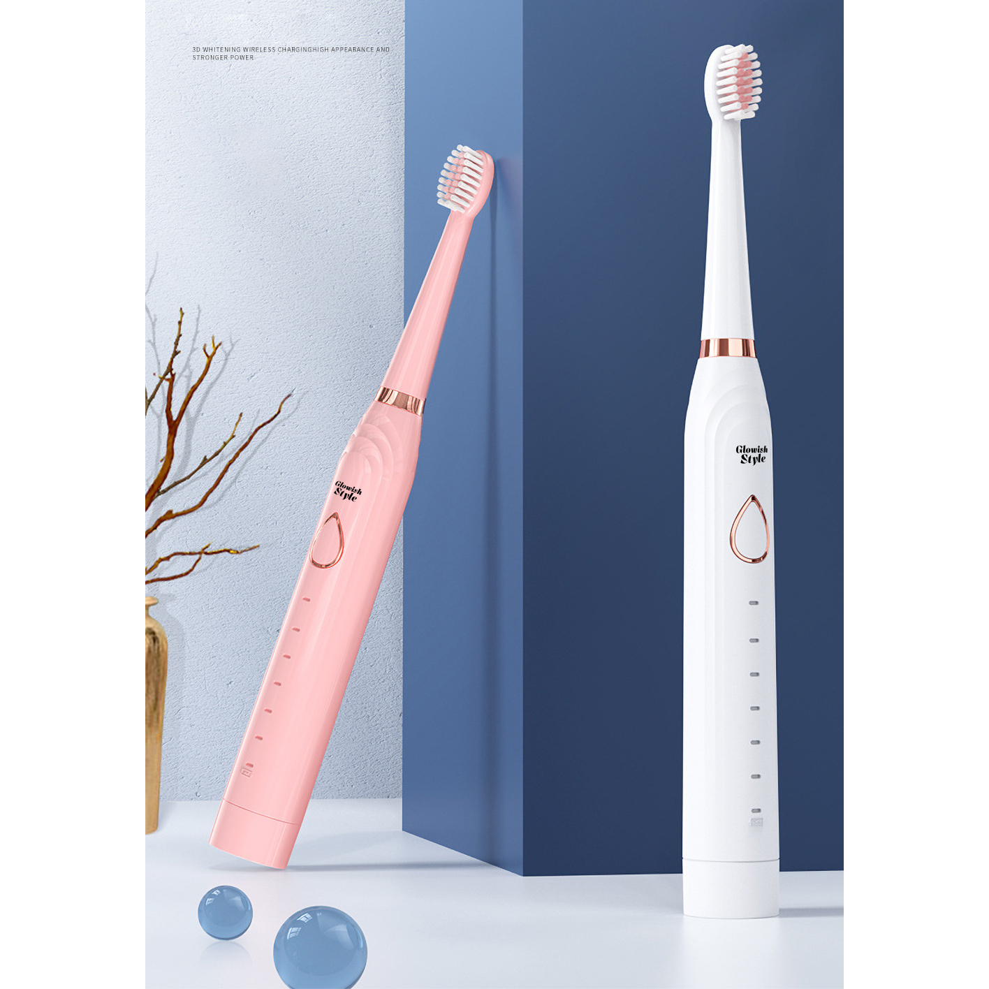 مسواک برقی گلویش استایل مدل ماساژور صورت کد TL-F23