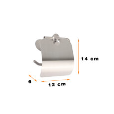 پایه رول دستمال کاغذی دلفین مدل چسبی Ev-paper