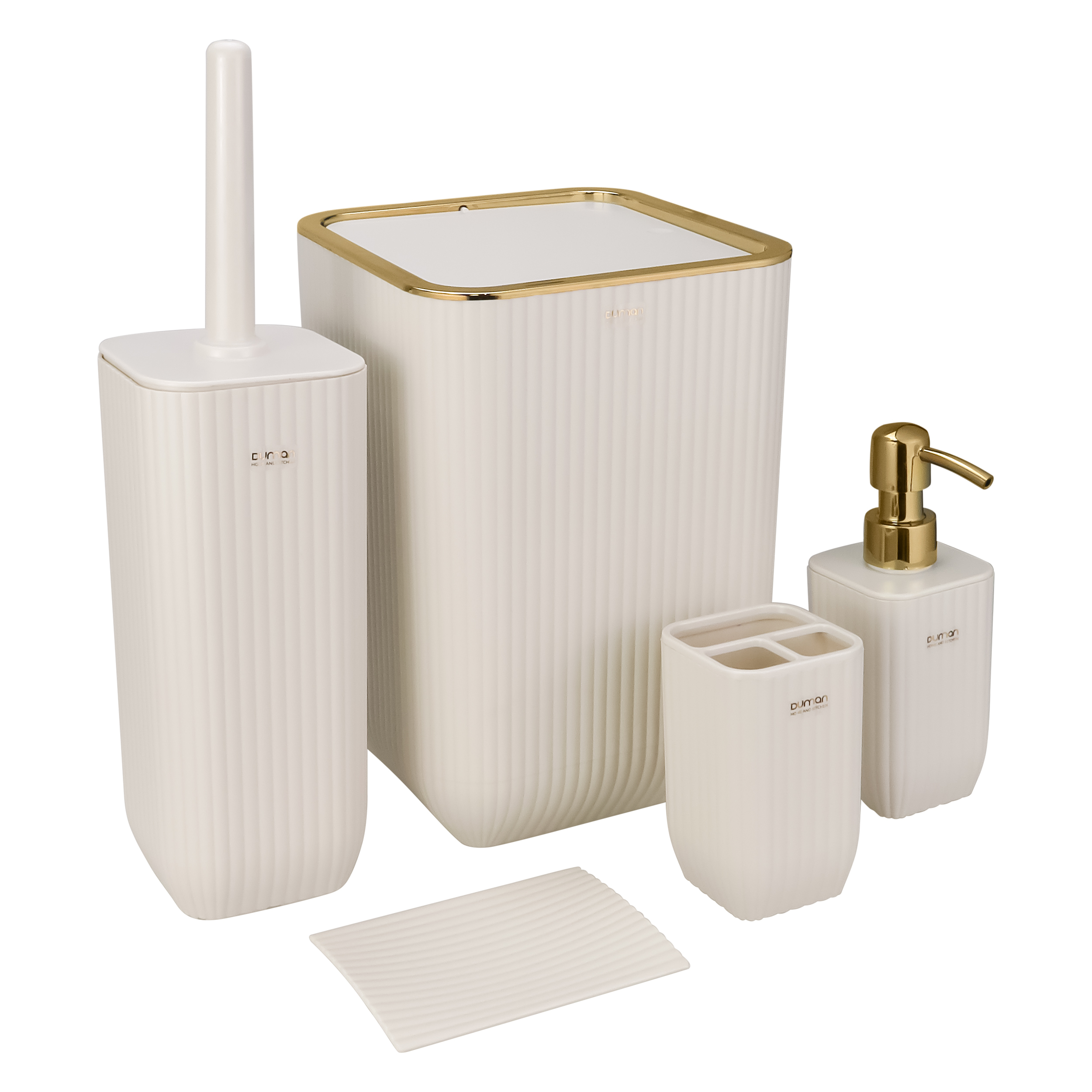 ست سرویس بهداشتی 5 تکه دومان مدل t60