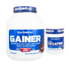 گینر اسپرت مدیکال – 1818 گرم به همراه کراتین مونوهیدرات اسپرت مدیکال – 300 گرم