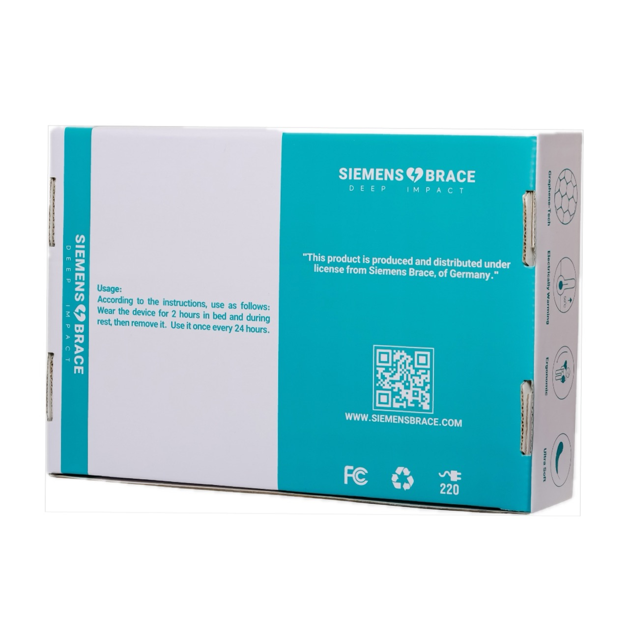 کمربند حرارتی طبی زیمنس بریس مدل زیپاور