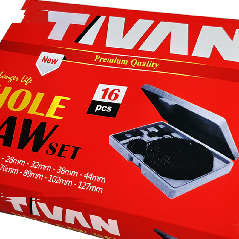 مته گردبر تیوان مدل HT - 0016 مجموعه 16 عددی