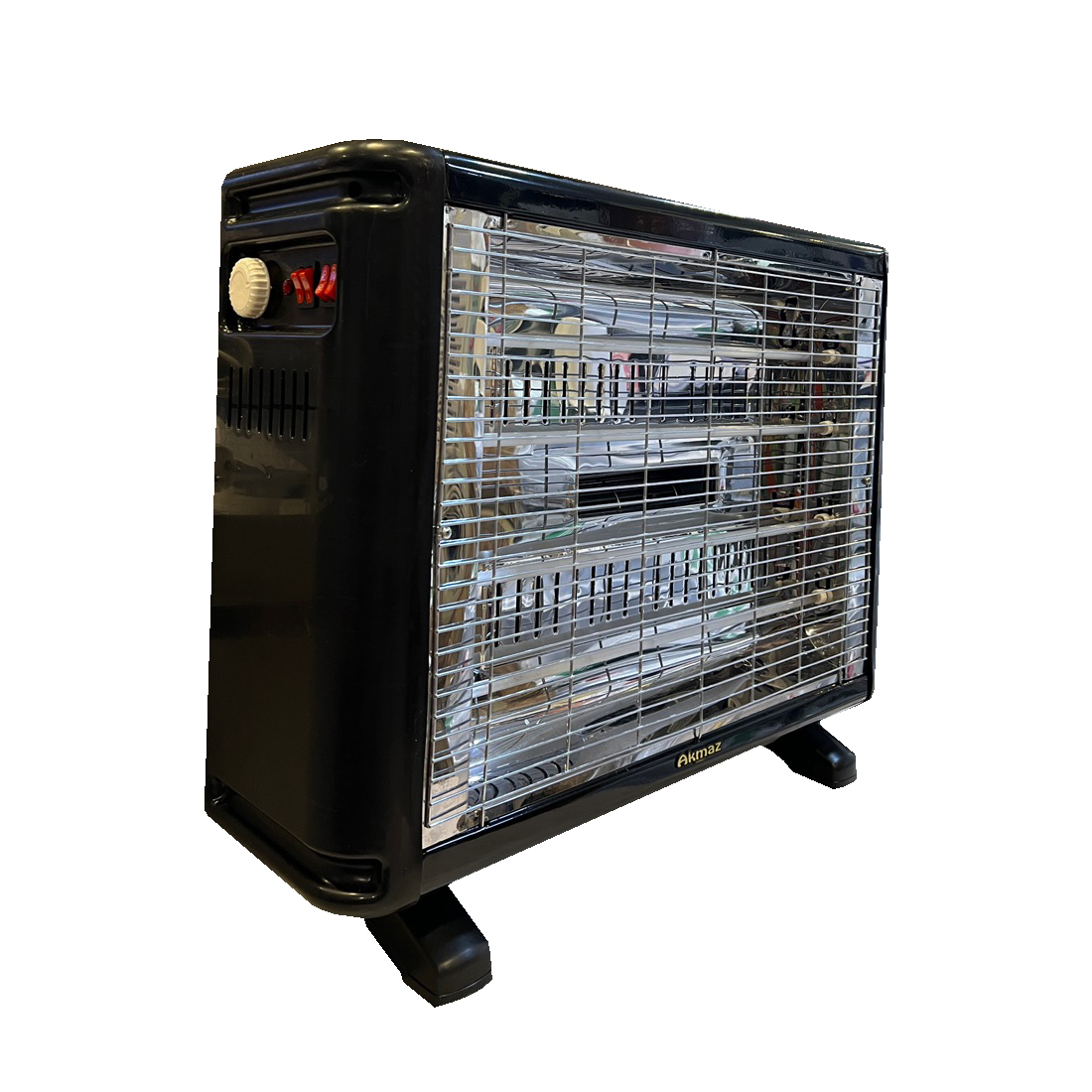 بخاری برقی آکماز مدل فن دار فلزی توربو 6 المنته
