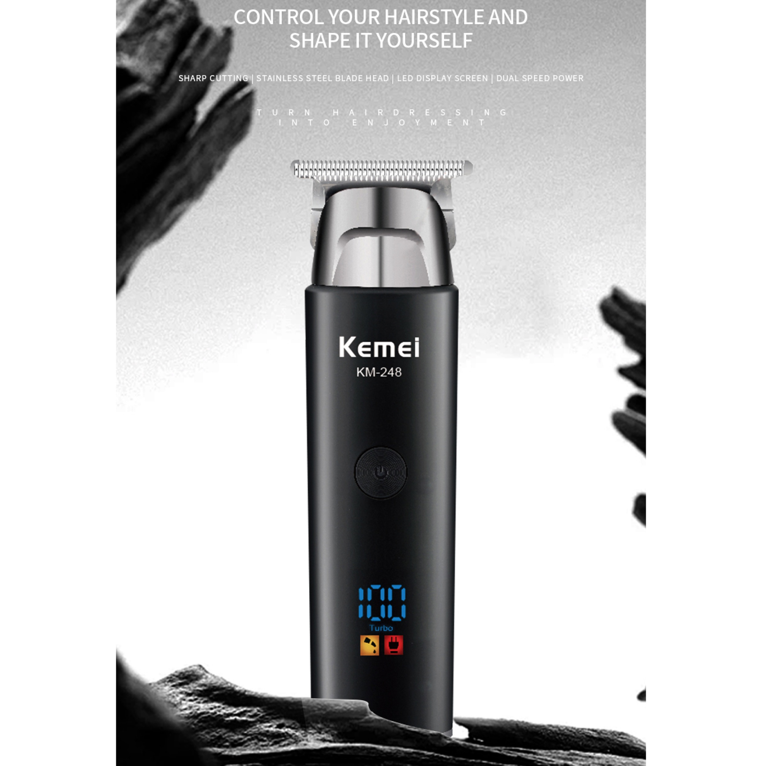 ماشین اصلاح موی سر و صورت شارژی کیمی مدل km-248