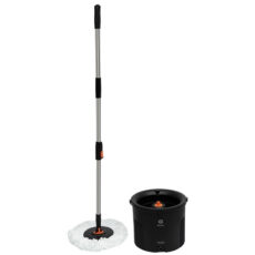 سطل و طی زمین شوی دبلیو اس مدل چرخشی دو مرحله ای کد RM-WS300