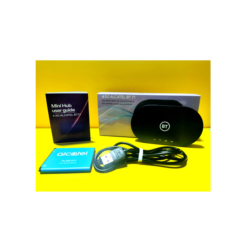 مودم 4G LTE آلکاتل مدل BT71 به همراه 200 گیگ اینترنت یکساله