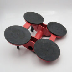 قاپک شیشه مدریت مدل چهار قلو کد YP-C4-D115