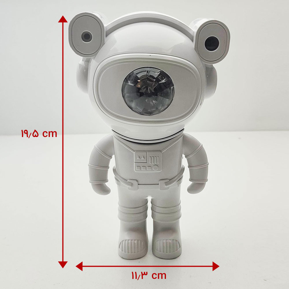 رقص نور مدل لیزری فضانورد طرح کهکشان