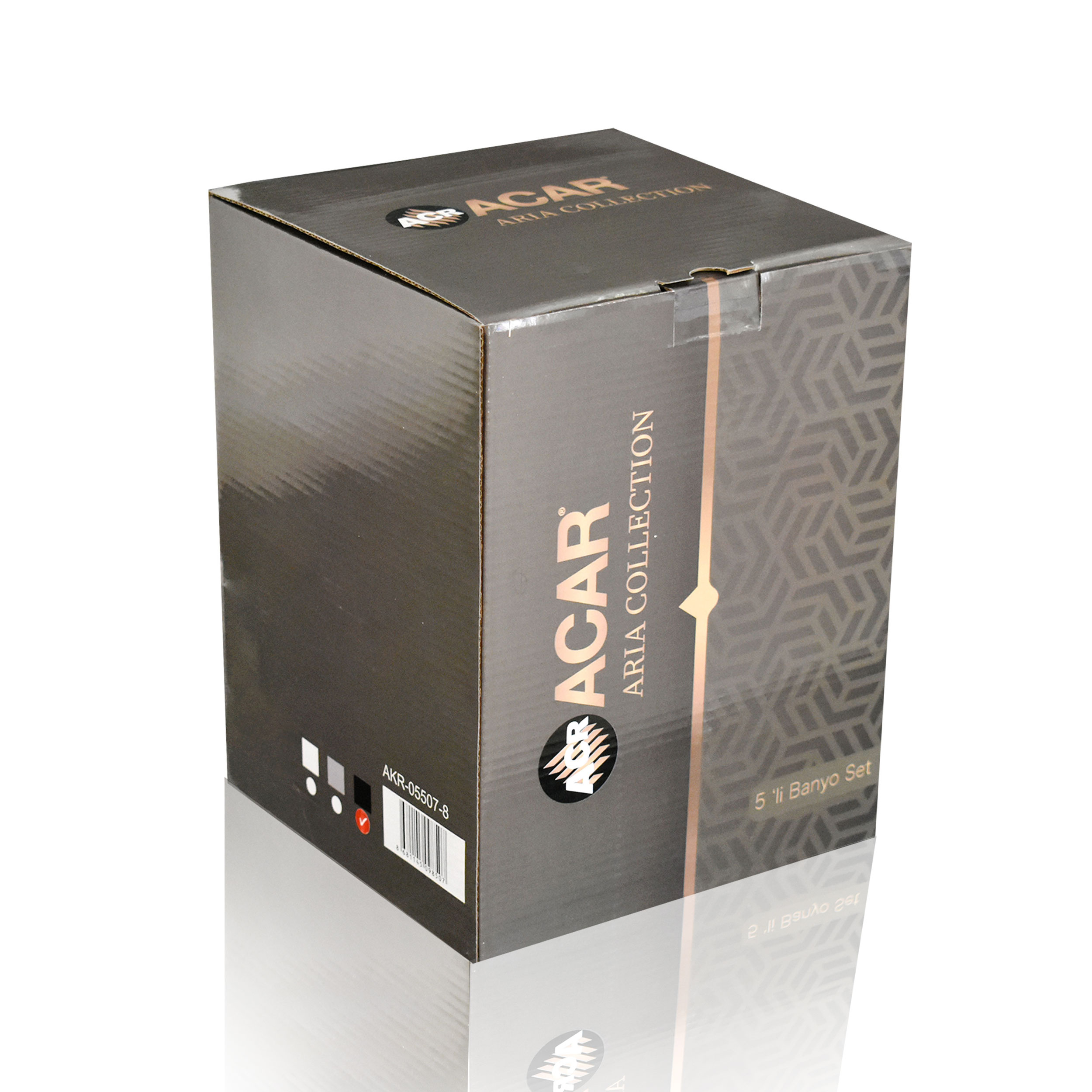 ست سرویس بهداشتی 4 پارچه اجار مدل B796514