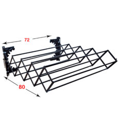 بند رخت دیواری مدل اکاردونی کد 60
