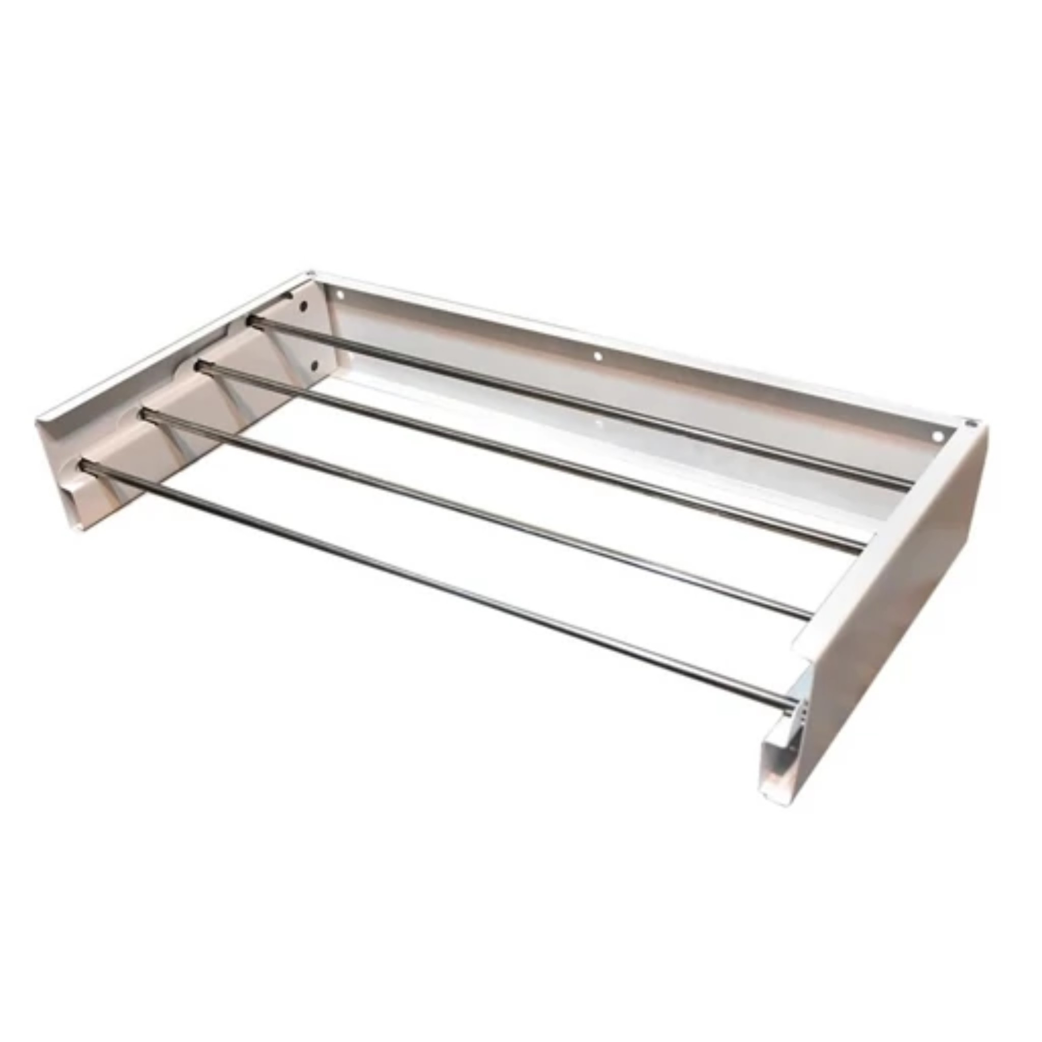 بند رخت دیواری آرامش سازان مدل تاشو کد S66