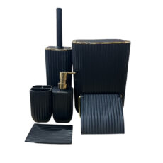 ست سرویس بهداشتی 6 پارچه همارا مدل سکویر