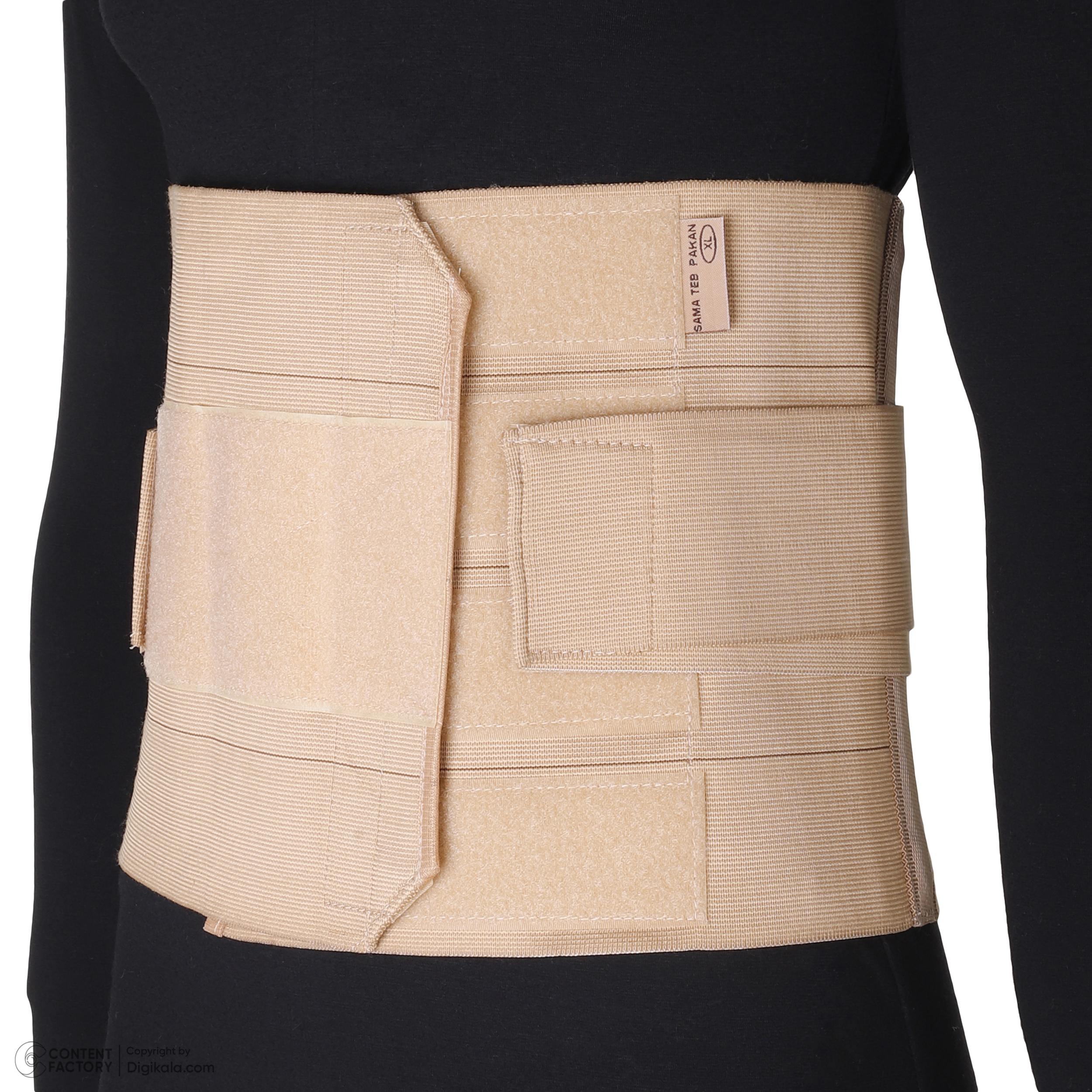 شکم بند طبی سما طب پاکان مدل کش دوبل کد 4024