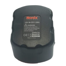 باتری دریل شارژی رونیکس مدل bosch 12v