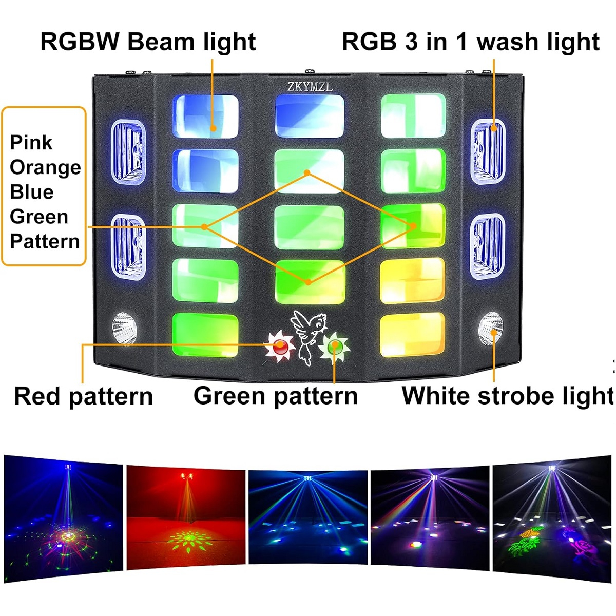 رقص نور مدل پروانه ای