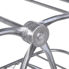 بند رخت پیشگام مدل تمام استیل 4 بال کد HN2FX-4B