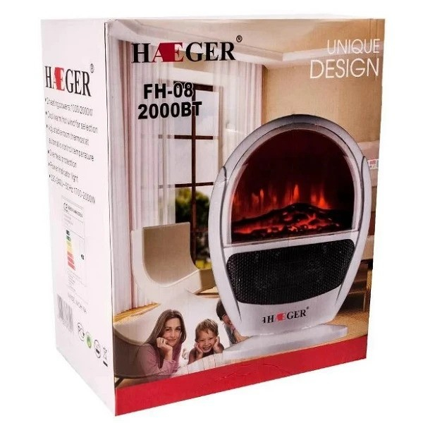 بخاری برقی هایگر مدل FH-08 2000BT