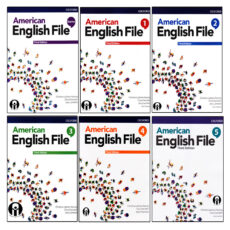 کتاب American English File Third Edition اثر جمعی از نویسندگان انتشارات الوندپویان 6 جلدی