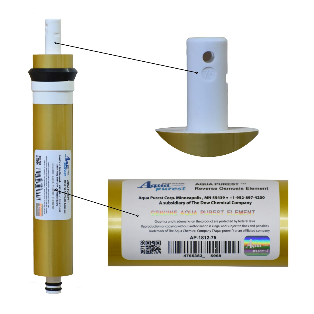 فیلتر دستگاه تصفیه آب آکوا پیورست مدل ممبران گلد TW- GOLD L 13