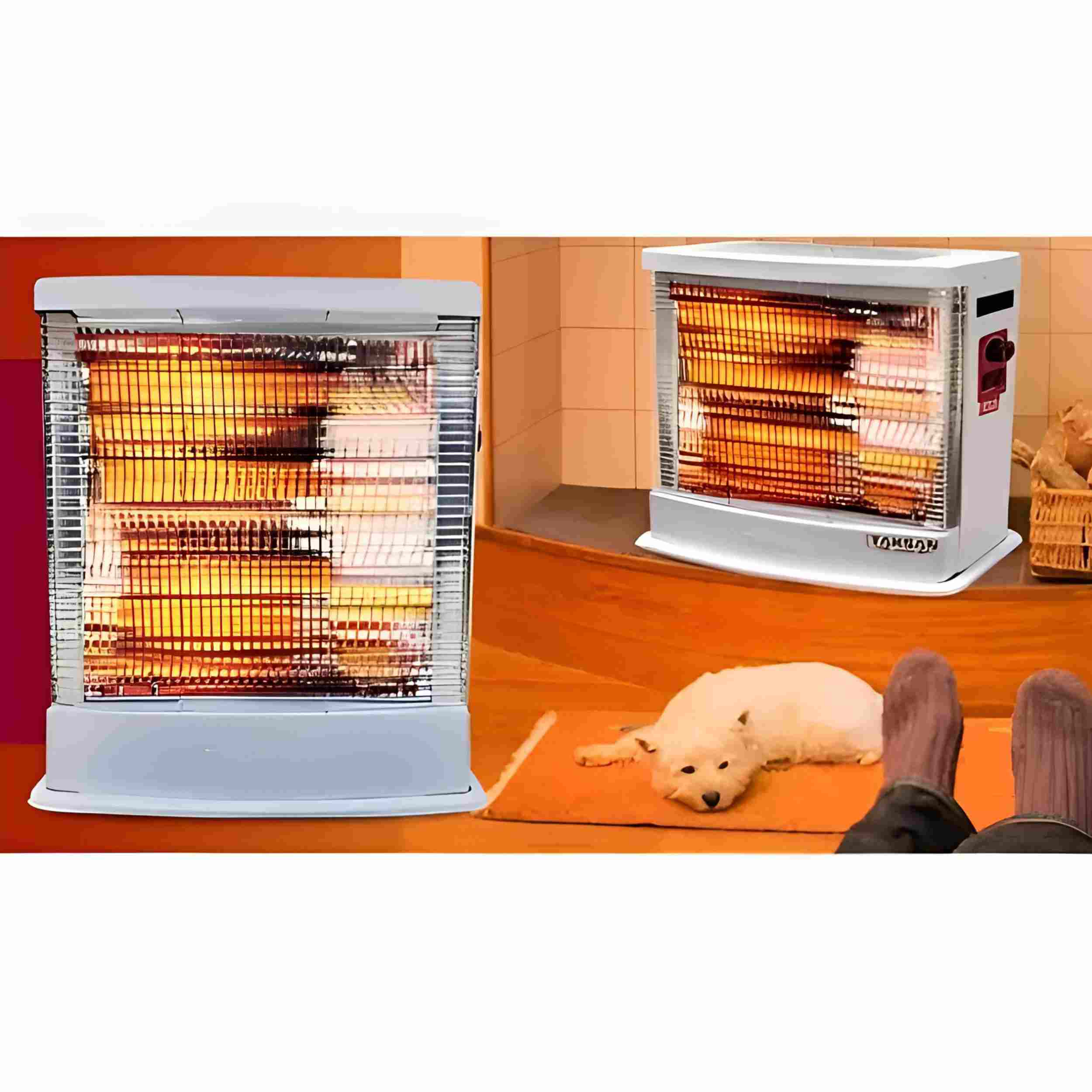 بخاری برقی تکسان مدل شش شعله فن دار