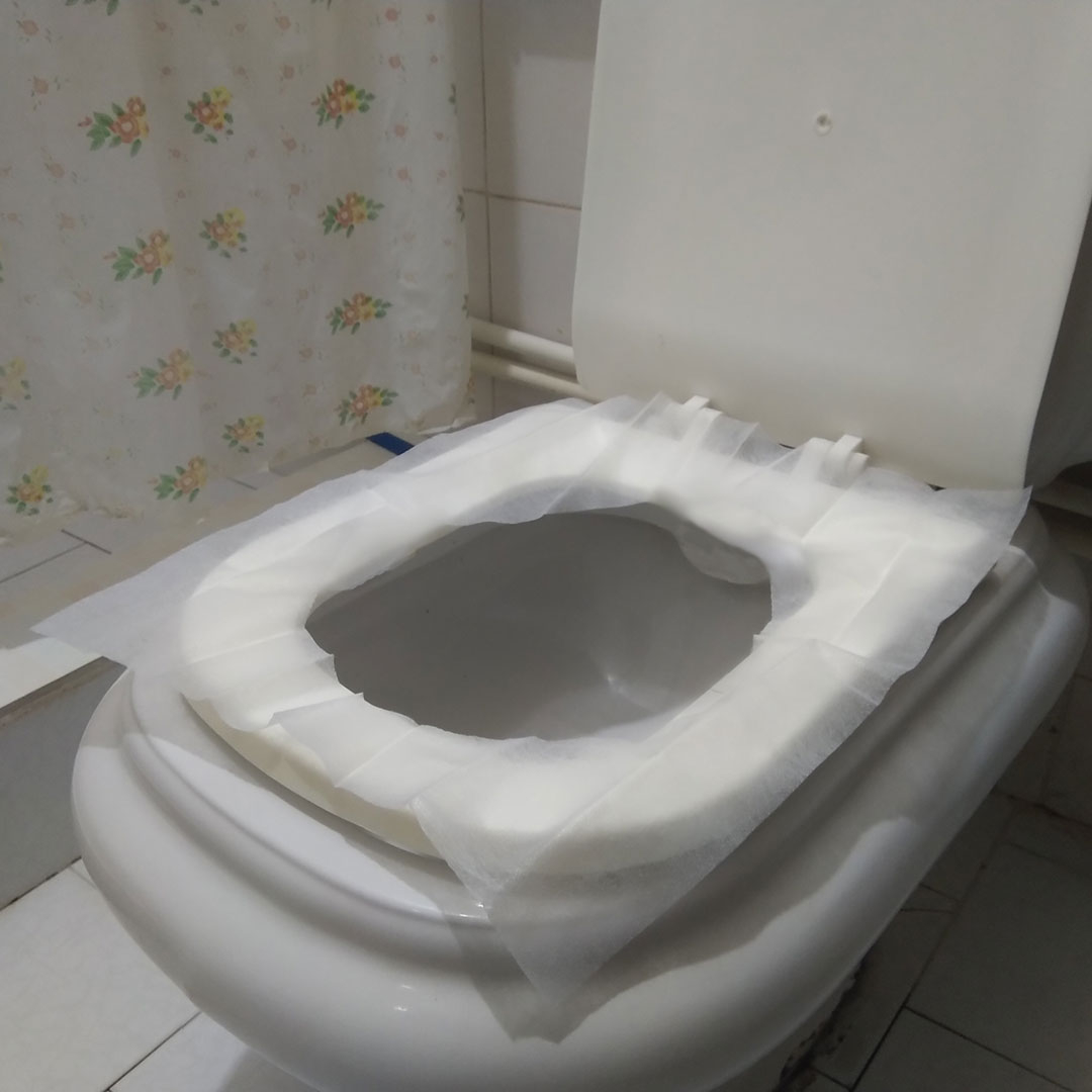 روکش توالت فرنگی طاهاطب کد 100 صد بسته 20 عددی