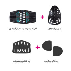 کمربند طبی اورتینو مدل LSO