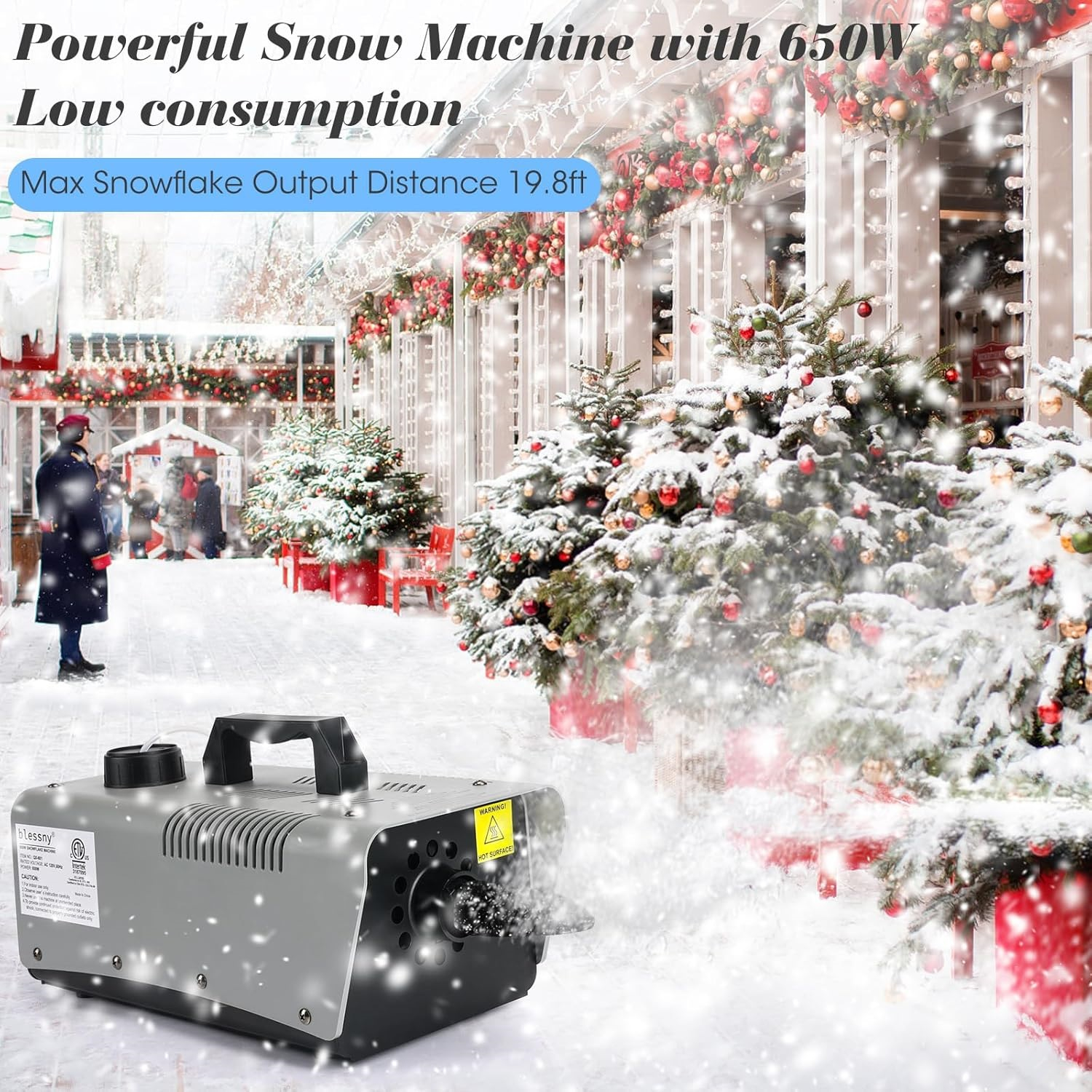 دستگاه برف ساز مدل MTS600W