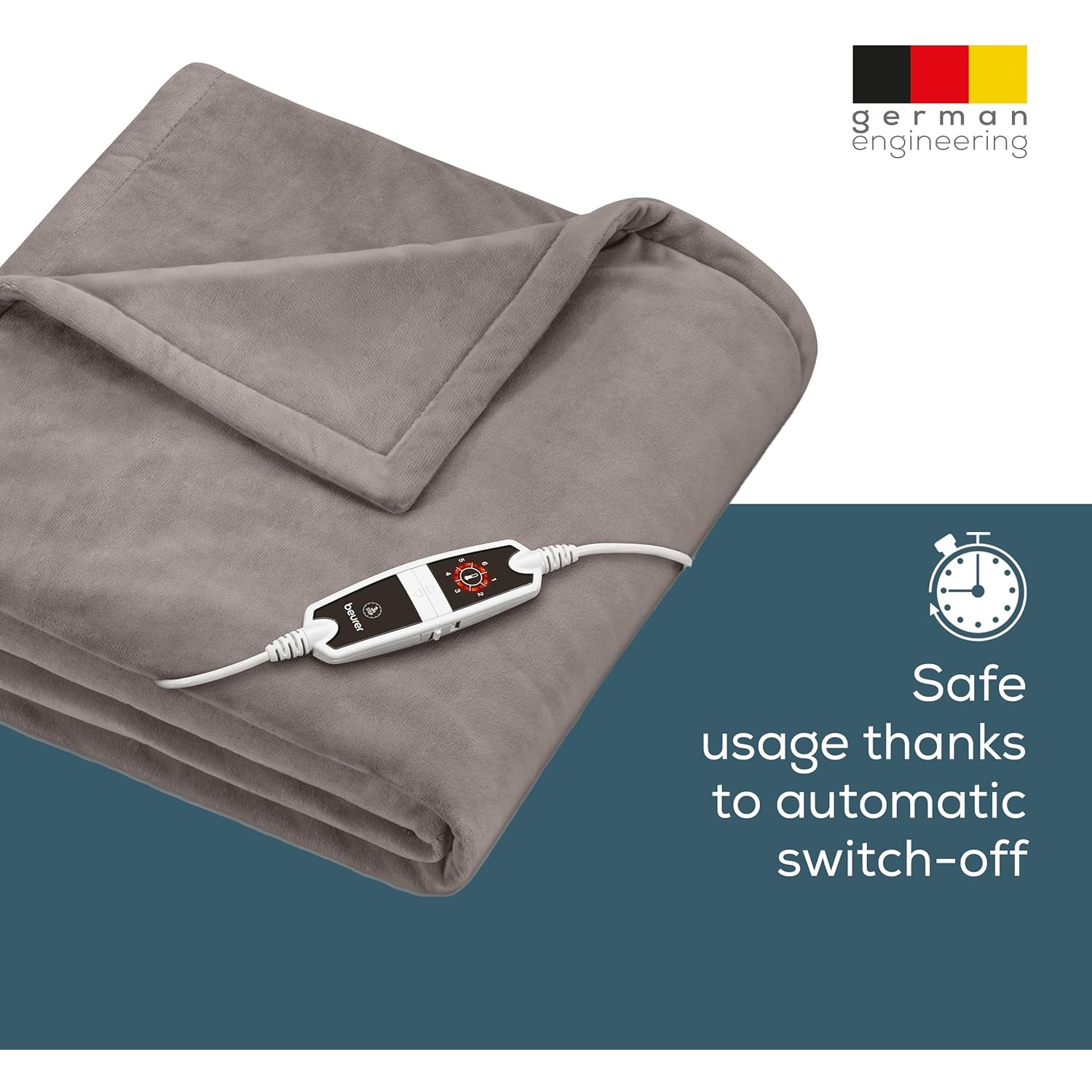 پتو برقی بیورر مدل HD150 xxl taupe