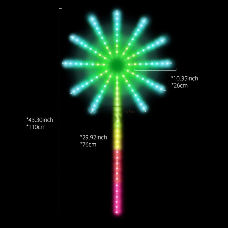 رقص نور مدل Firework