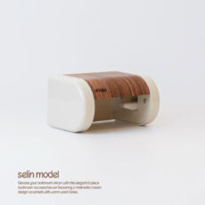 ست سرویس بهداشتی 6 تکه اطلس مدل سلین