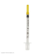 سرنگ 1 سی سی انسولین سها مدل 10M بسته 100 عددی