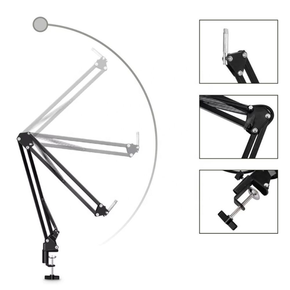 پایه میکروفون مدل BM800 تلسکوپی