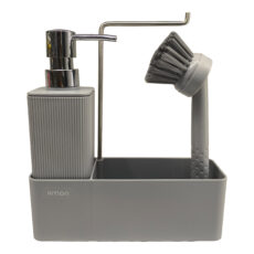 پمپ مایع ظرفشویی لیمون مدل 2020 به همراه فرچه و استند