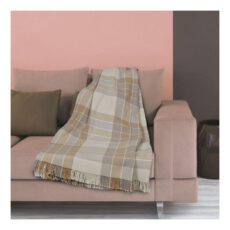 شال مبل برق لامع طرح ماهور سایز 140*130 سانتی متر