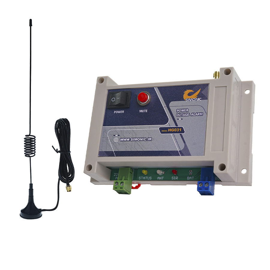 دستگاه هشدار دهنده قطع برق سیمکارتی سیمونیک مدل HG031A