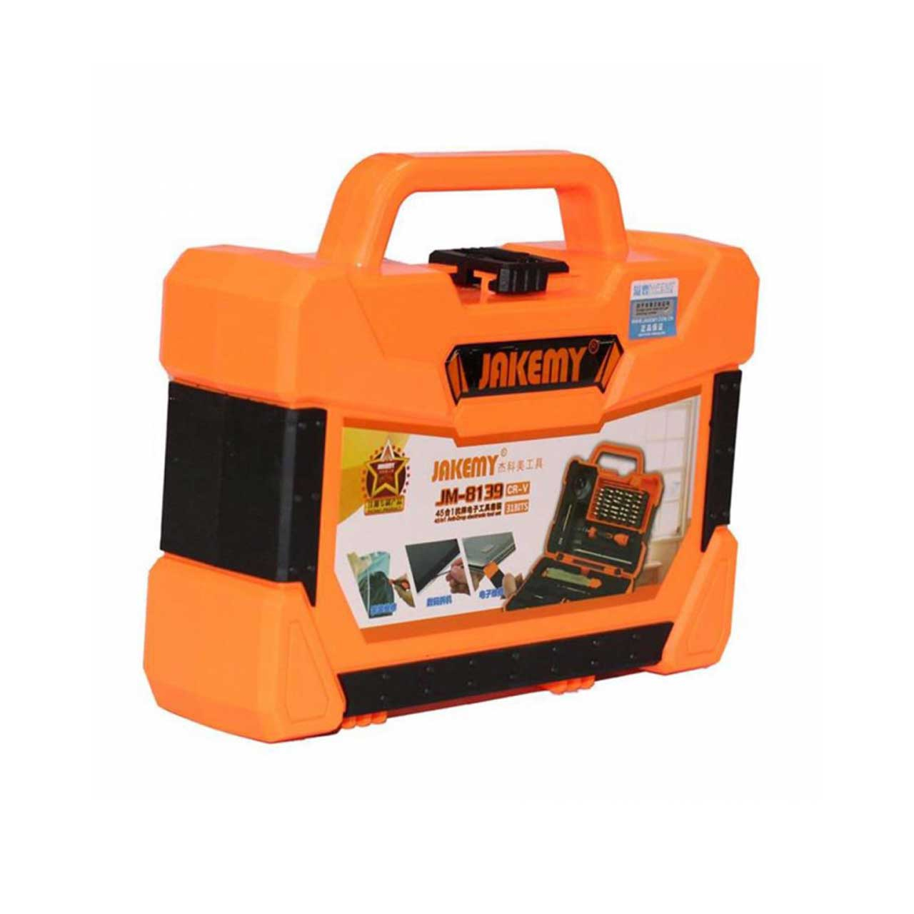 پیچ گوشتی جاک می مدل JM-8139 مجموعه 45 عددی