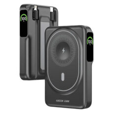 پاور بانک گرین لاین مدل مگ سیف مگ ویژن ظرفیت ۱۰ هزار میلی آمپر ساعت