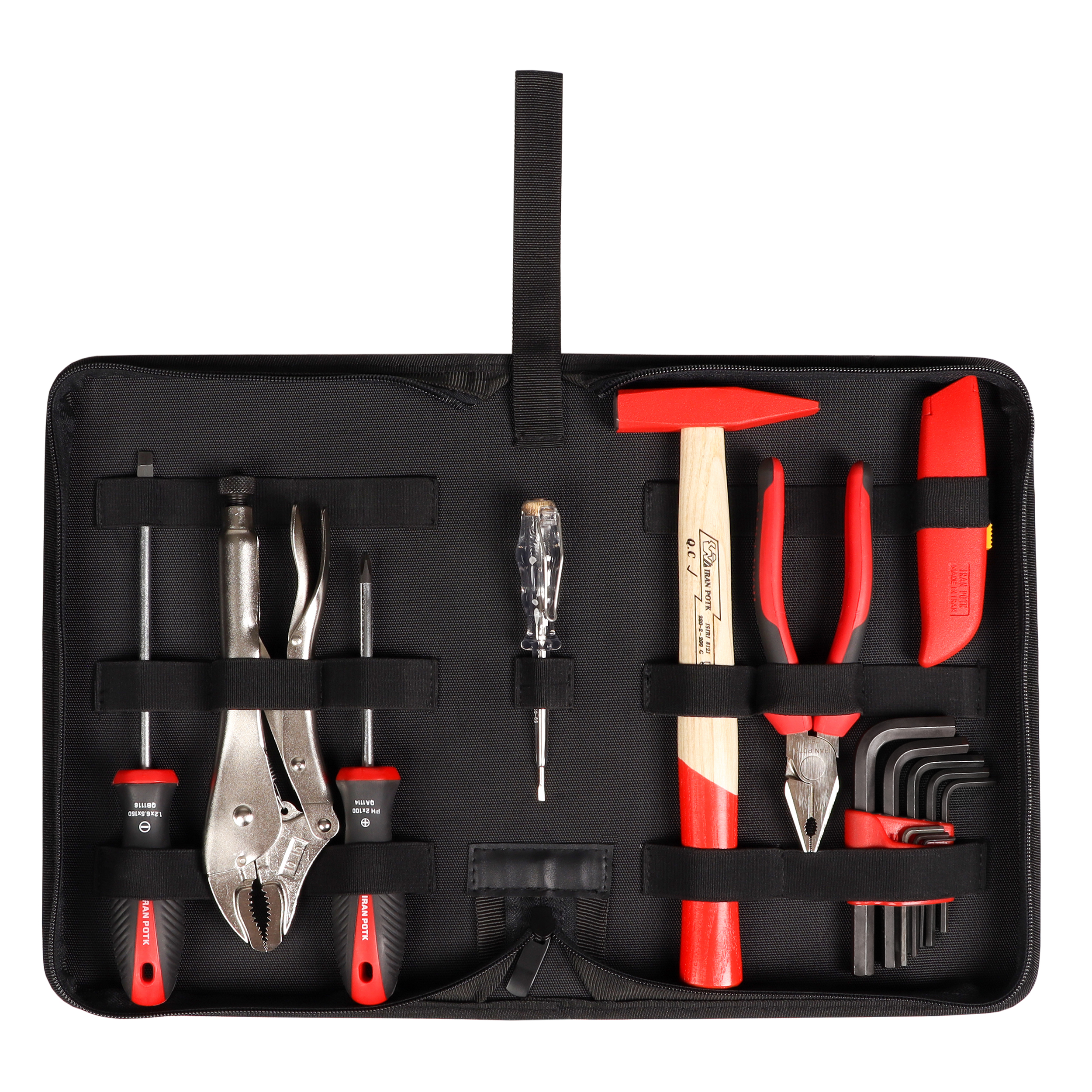 مجموعه 8 عددی ابزار دستی ایران پتک مدل ST 2520