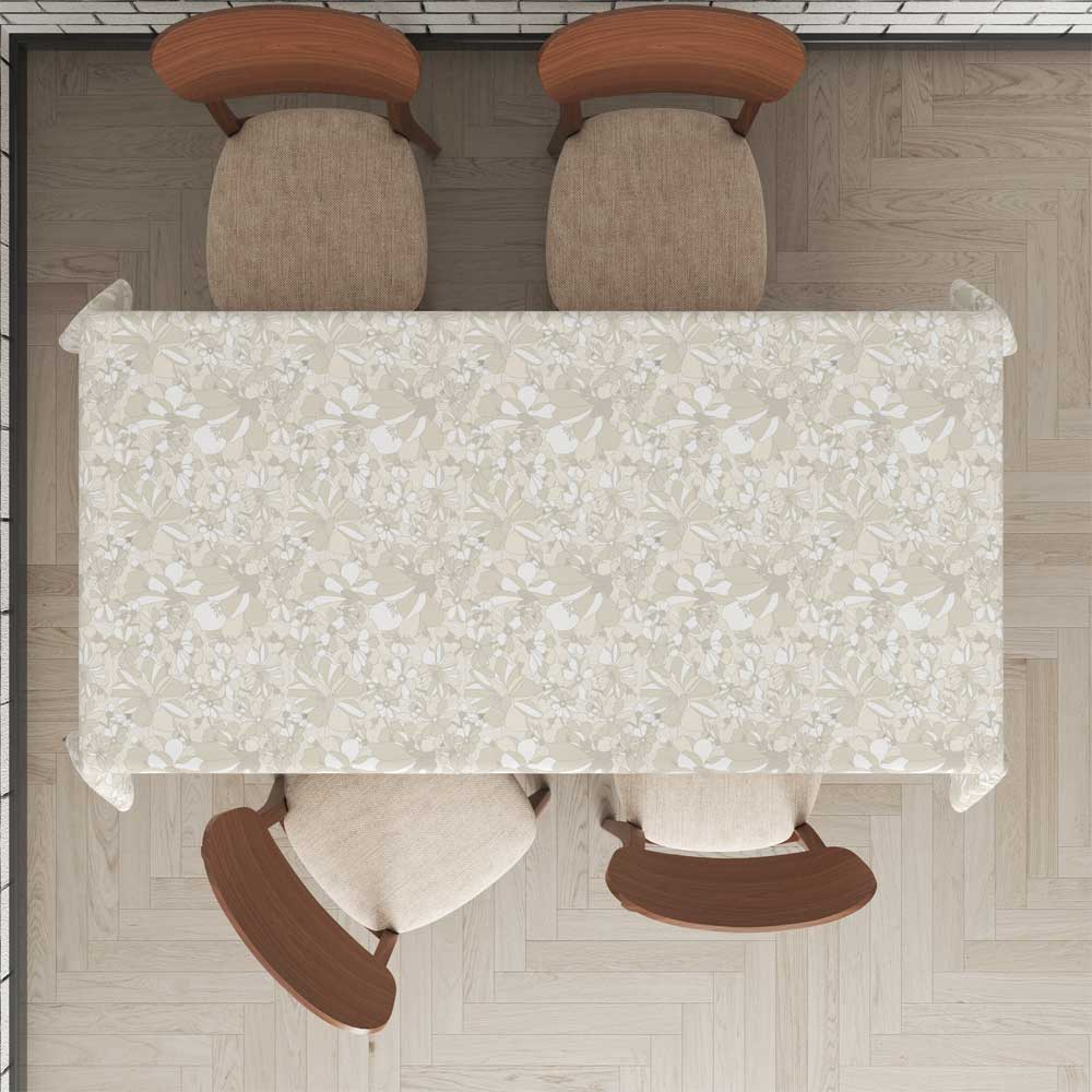 رومیزی مدل 6 گلدار شش نفره کد F2RO1062