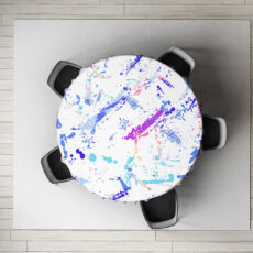 رومیزی مدل رنگینک D-0010