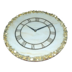 ساعت دیواری رزینی مدل کریستال