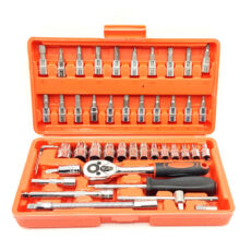 آچار بکس مدل 46cs مجموعه 46 عددی