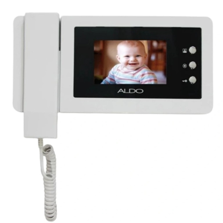 دربازکن تصویری آلدو مدل AL-4UCMxV414L/1/white