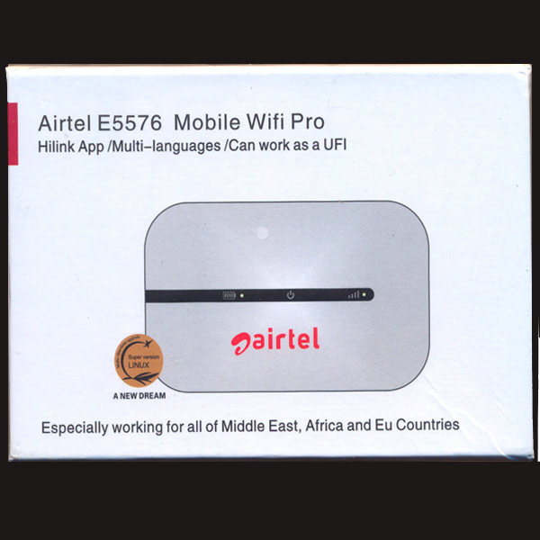 مودم همراه 4G ایرتل مدل E5576 MOBILE WIFI PRO