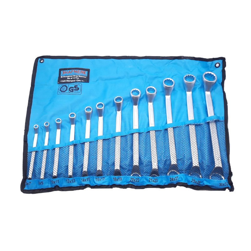 آچار دو سر رینگ هافنر مدل H-632 مجموعه 12 عددی