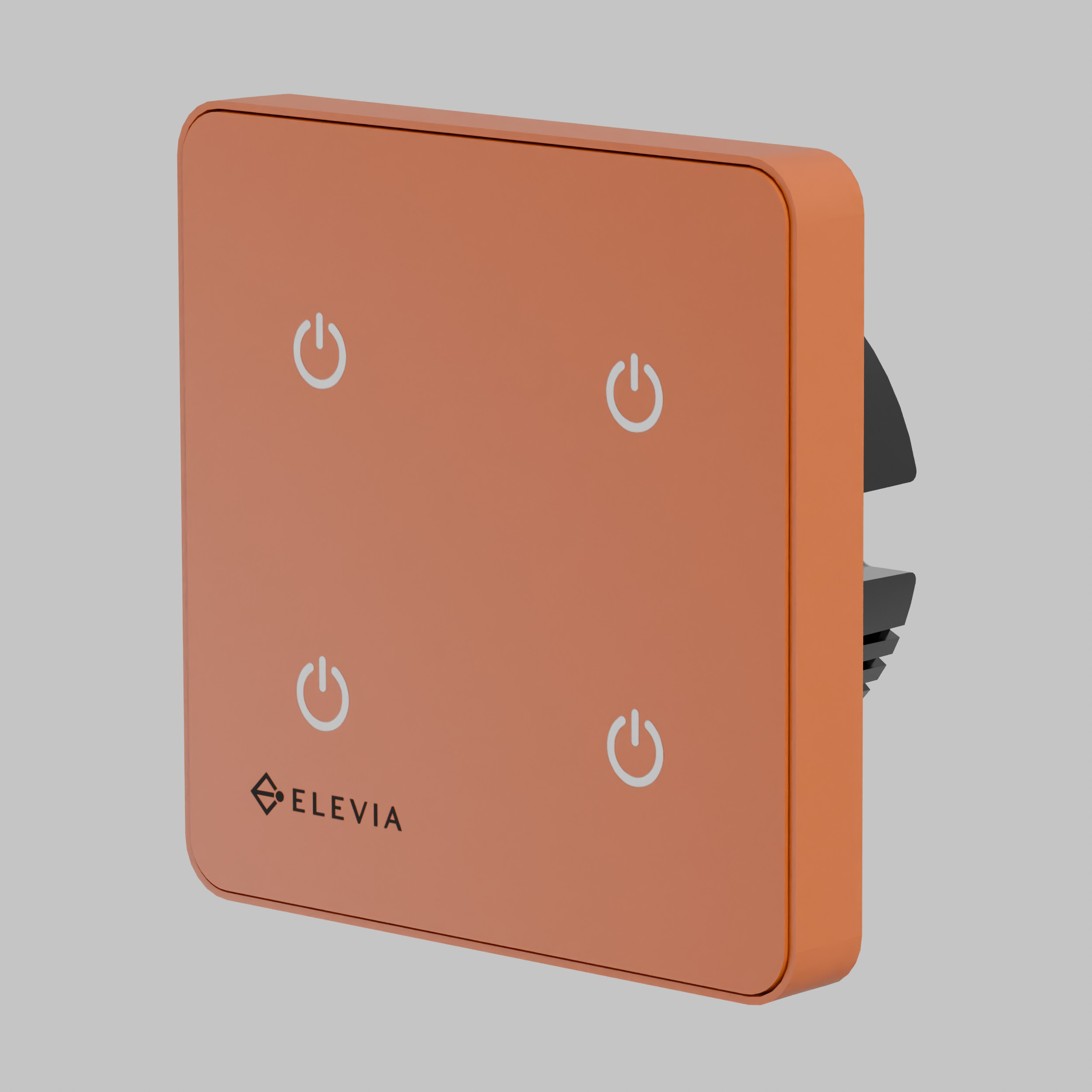 کلید هوشمند چهار پل الویا مدل SL-1014-P