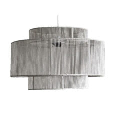 چراغ آویز تزئینی مدل دست بافت 3 طبقه کد 22