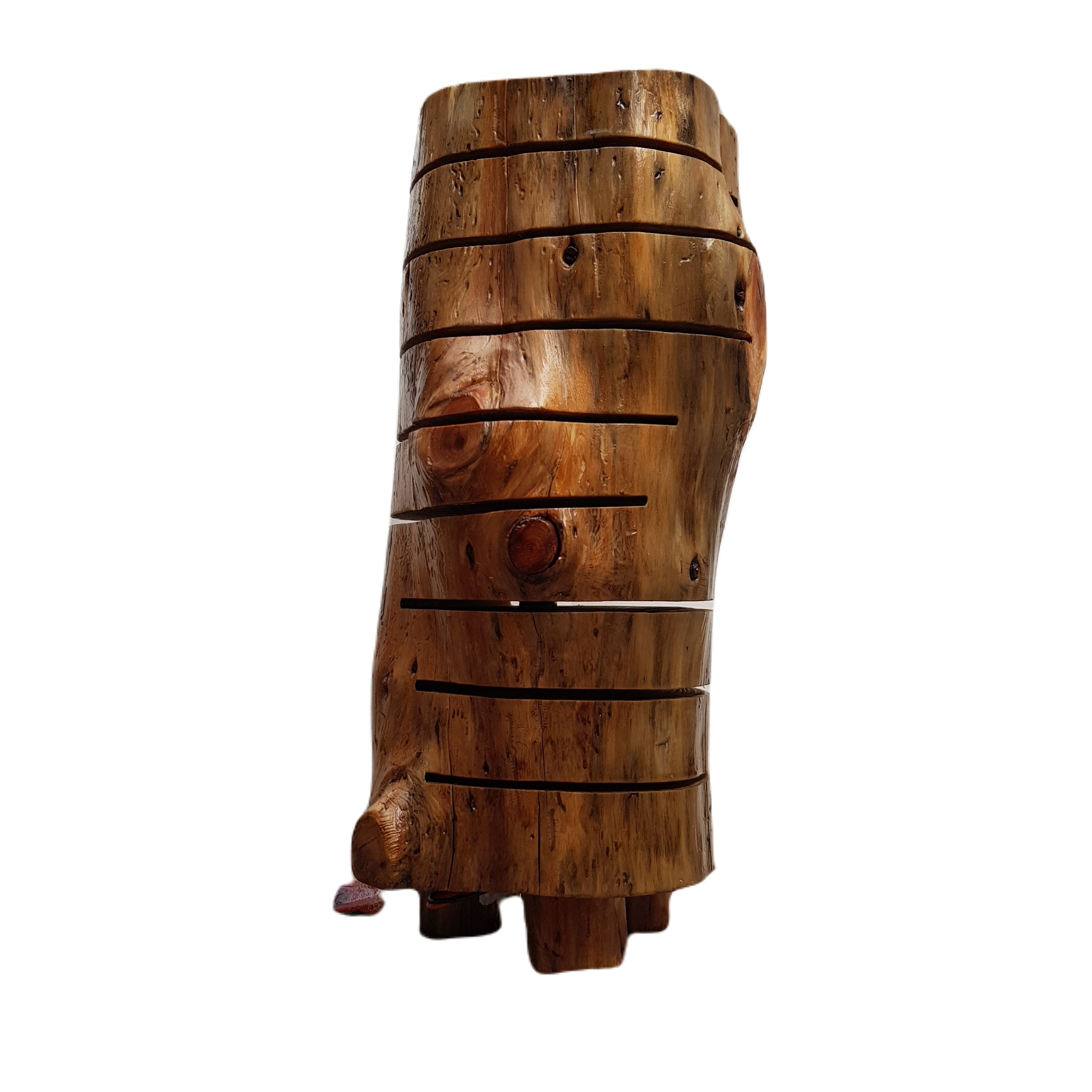 آباژور مدل کنار سالنی چوبی تنه