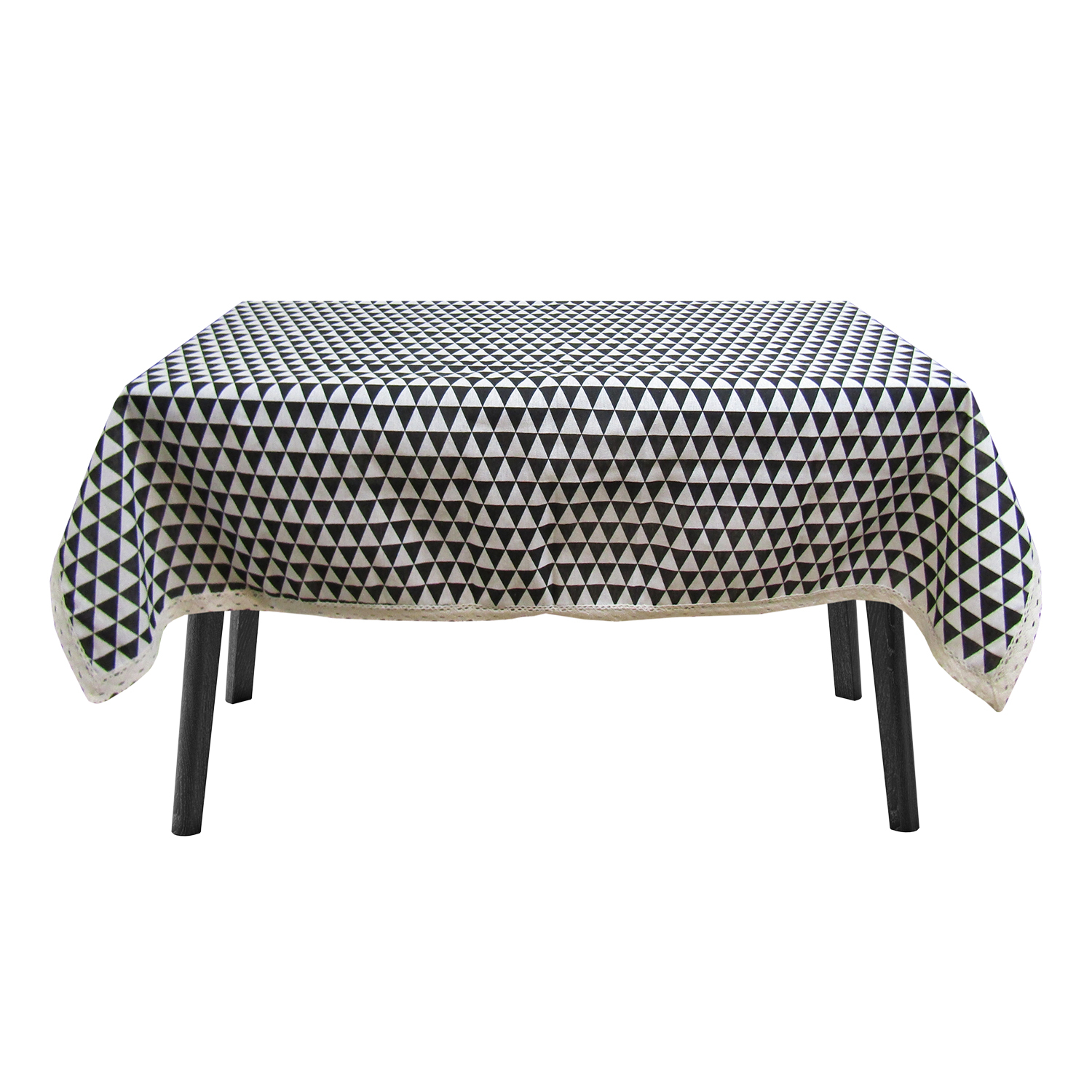 رومیزی هوم اند لایف مدل لینوود S طرح مثلثی کد 020006