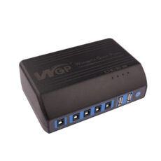 پاور بانک چند خروجی دبلیو جی پی مدل 512A ظرفیت 31200 میلی آمپر ساعت